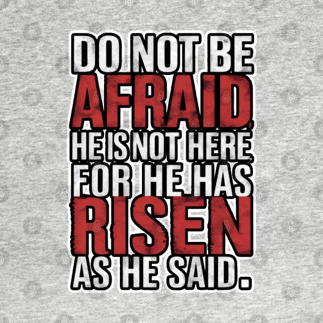 He Has Risen Bold Faith Tee by Reformed Fire